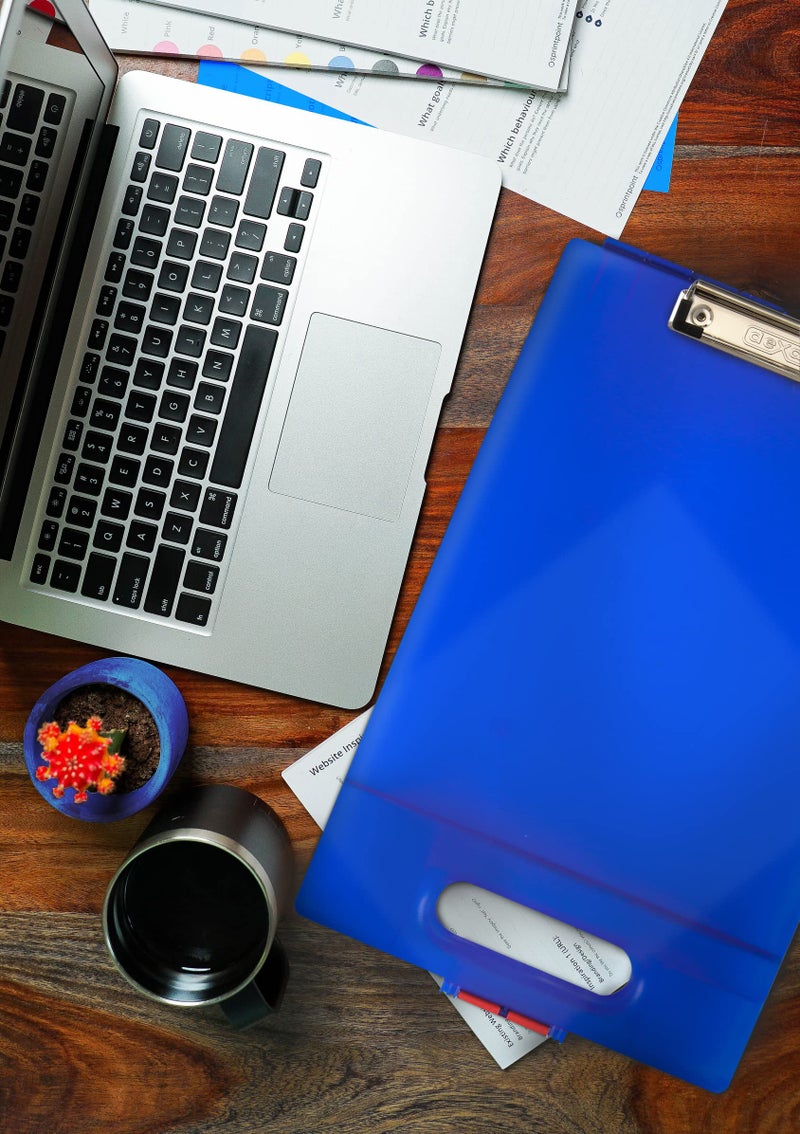 Dexas Clipcase Storage Clipboard with Handle, Blue - Image 5
